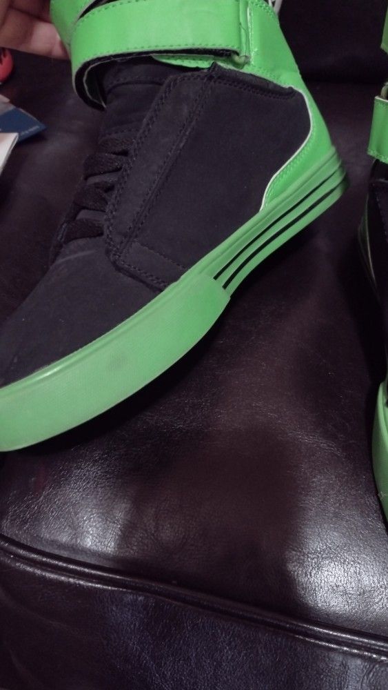 Supra TK Society Neon Green Rare 08 for Sale in Selma CA OfferUp