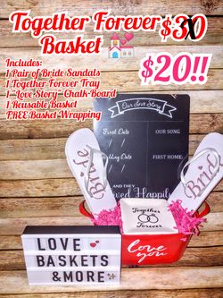 Bride / Bridesmaid Gift Baskets