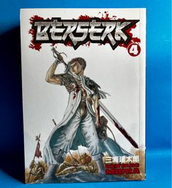 Berserk Vol. 4 Kentaro Miura Dark Horse Manga English