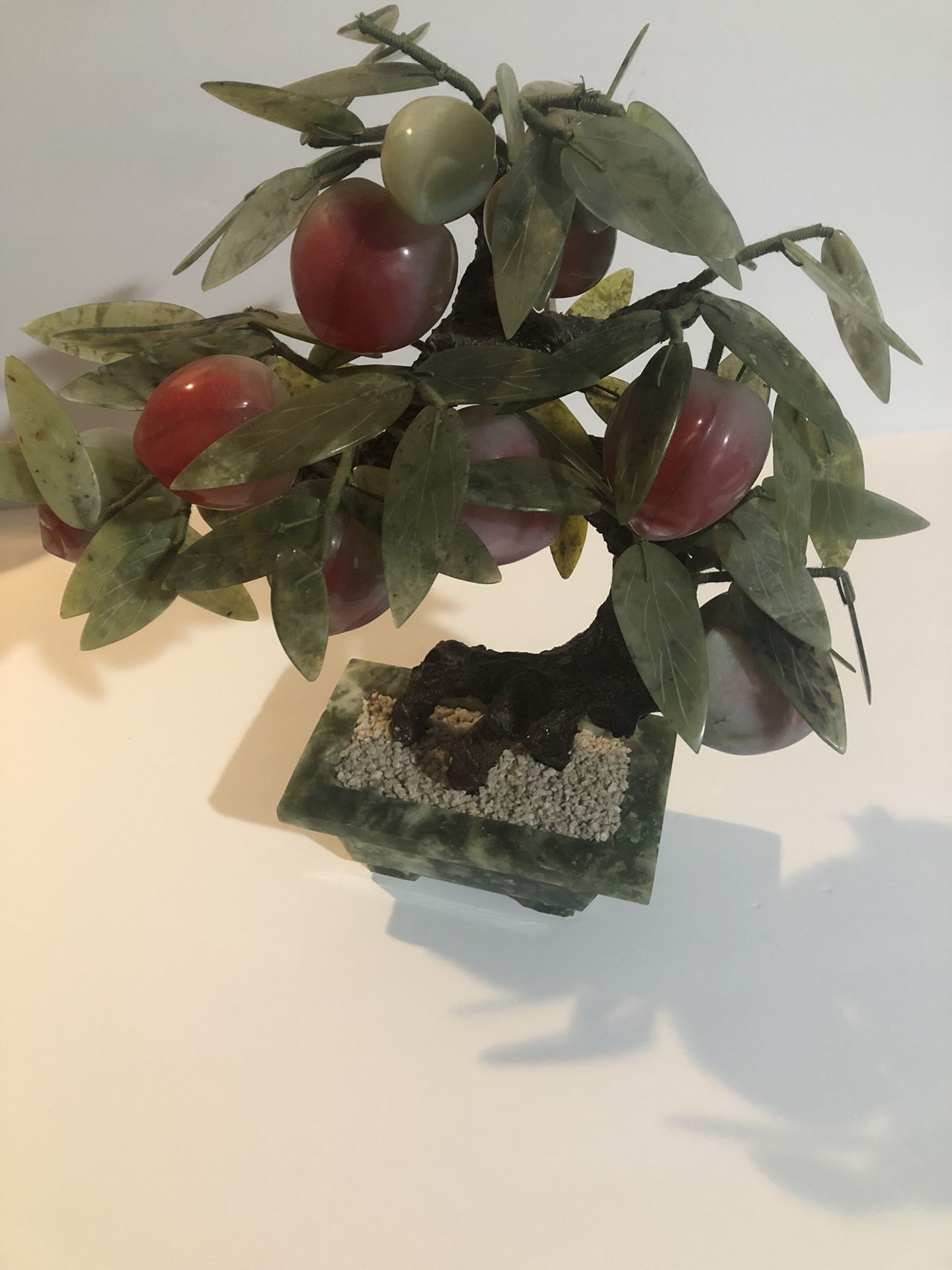 Vintage Jade Peach Tree