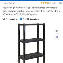 Heavy-Duty Plastic Utility Shelving 