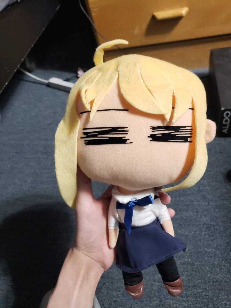 Anime Fate Stay Night Saber Plushie