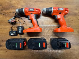 Black and decker drill set