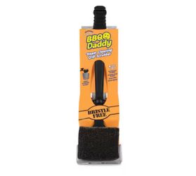 BBQ Daddy Grill Brush - Bristle Free Steam Cleaning Scrubber