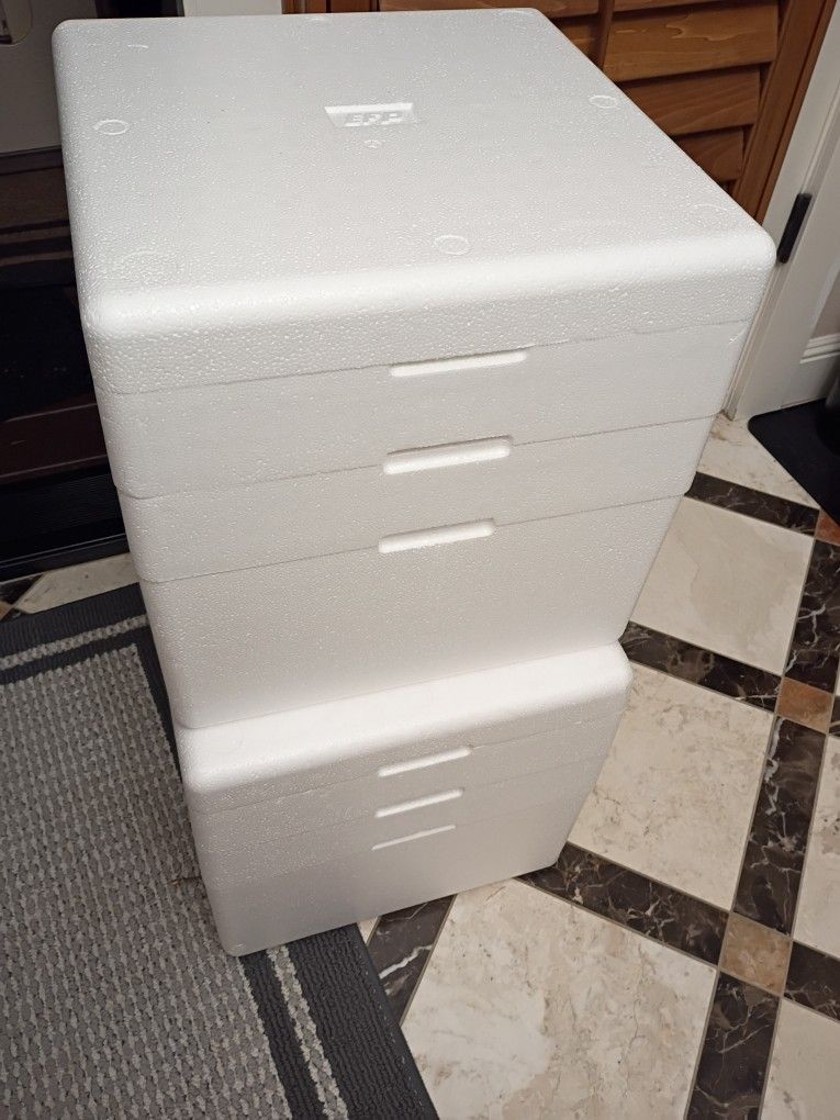 Styrofoam Coolers. Free 