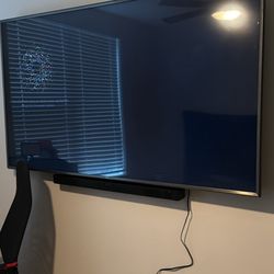 75 In TV & Sound Bar (LG)