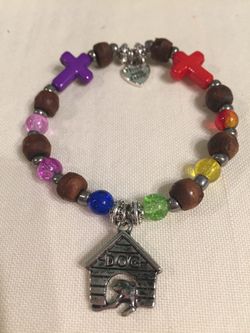 Handmade Stretch Bracelet (Rainbow Bridge) 125