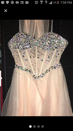 Gorgeous beaded corset prom / formal dress retail over $170