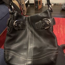 Leather Coach Purse