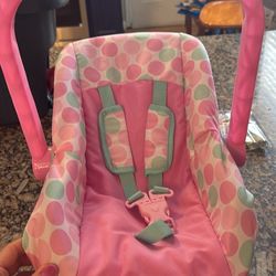 Baby Doll Stroller/asiento De Carro Para Muñeca De Bebé