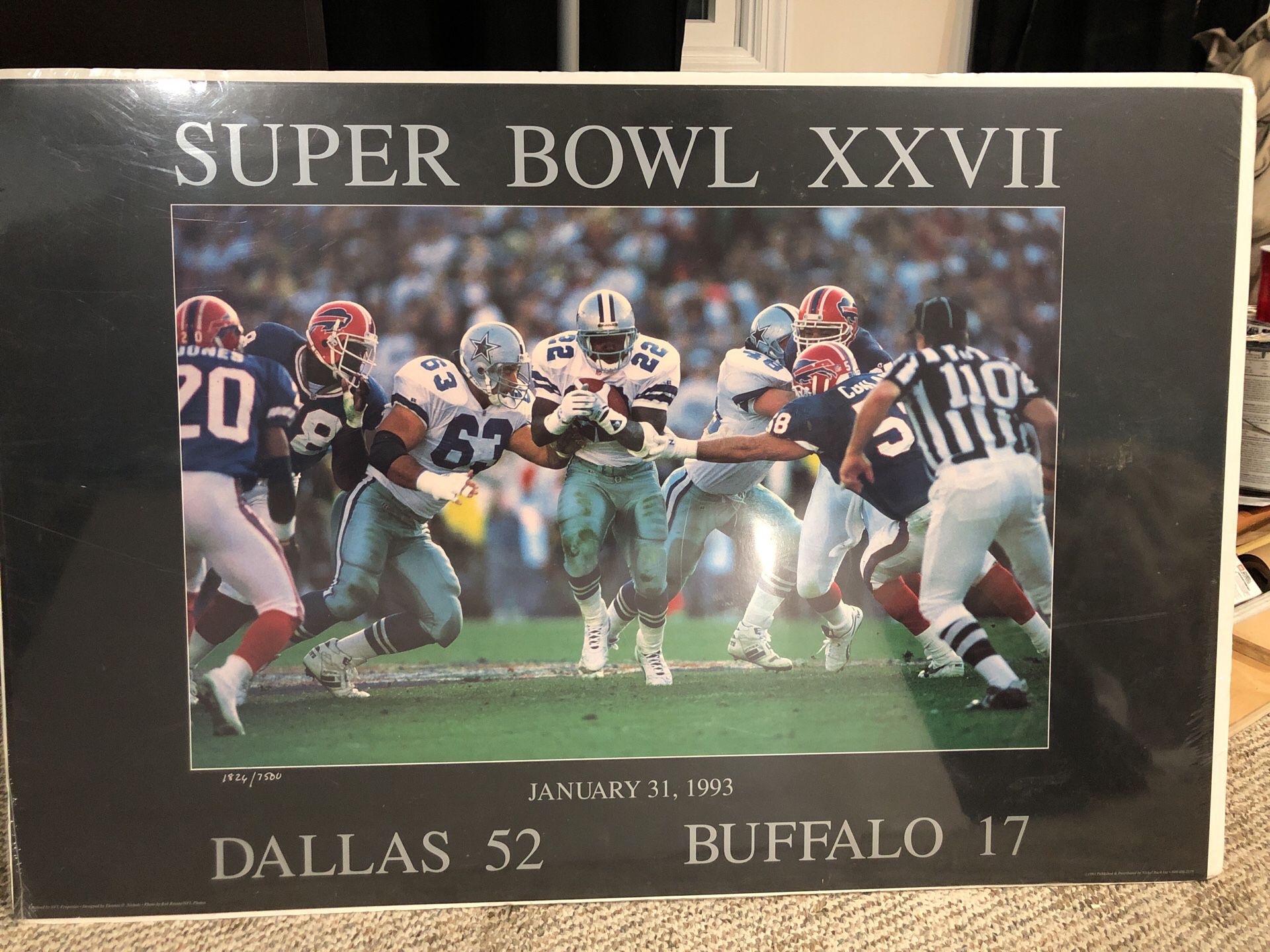Cowboys super bowl collectors edition wall pictures