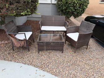 Lawn Set Wicker 3 piece
