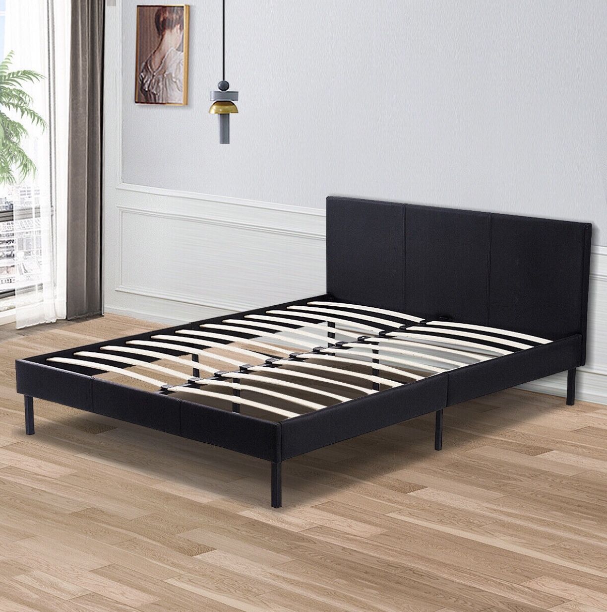 Brand NewQueen Size Platform Bed..Mattress / Boxspring / Frame for