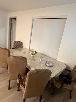 Table and chairs
