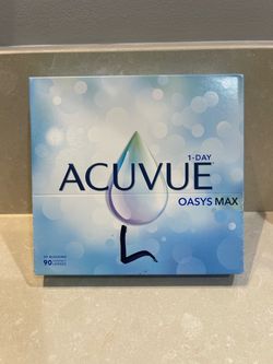 Acuvue Oasys Max 1-Day Contact Lenses 90 Pack