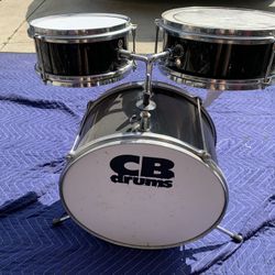 CB Percussion Kids 3pc Drum Set 14-10-8” 