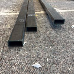 2X4 Solid Steel Beams 12’ 