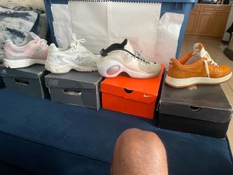NEW BALANCE AND NIKES