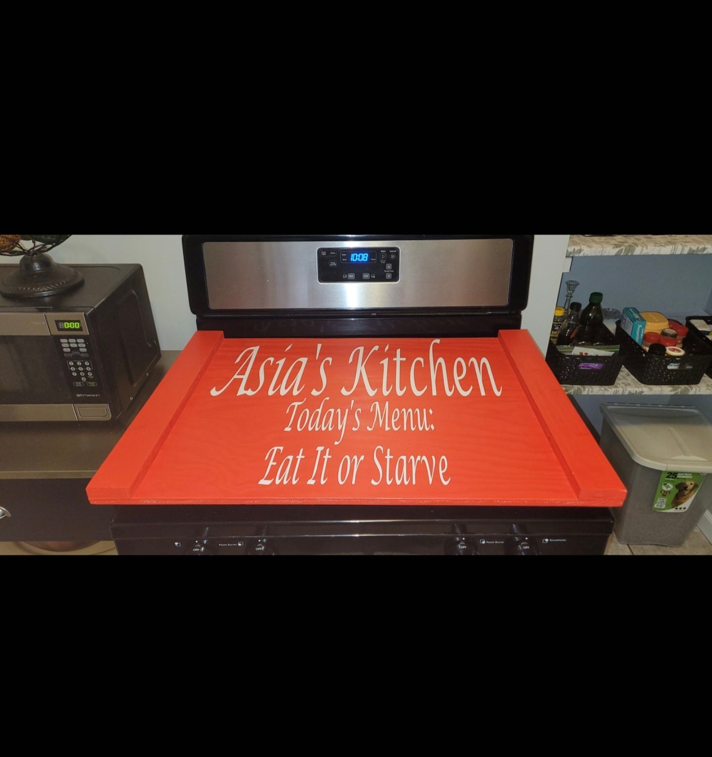 Personalized Stove Top Covers