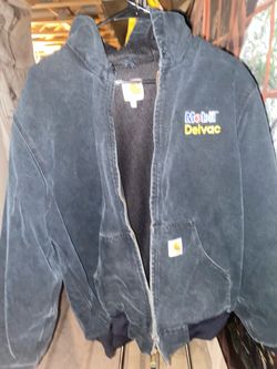 mobil delvac carhartt hooded jacket