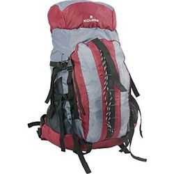 Medium Hiking Backpack Camping Daypack Travel Bag Rucksack Emergency Pack Maroon