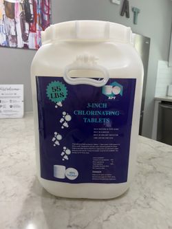 55lbs 3 Inch Chlorine Swimming Pool Tabs Tablets
