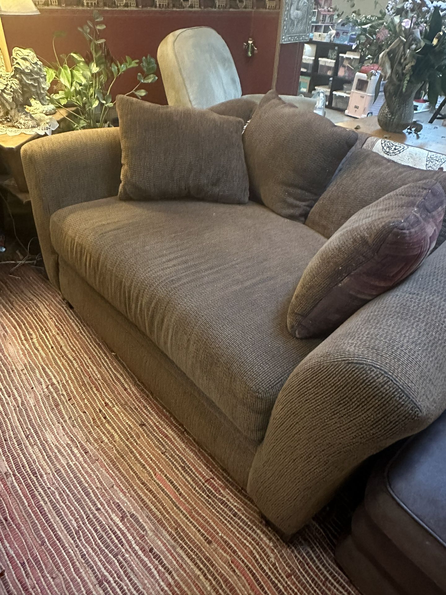 Comfy, In Great Shape•Sofa And Loveseat $150•