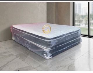 Soft Queen Pillow Top Mattress Set