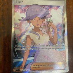 Pokemon Paradox Rift Tulip Full Art Trainer 244/182 NM/M PACK FRESH!