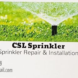 Sprinkler System Repair 