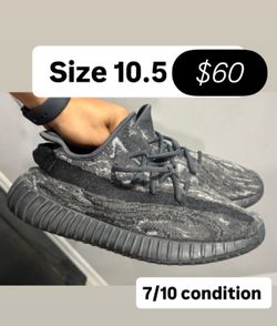 Yeezy adidas size 10.5 men used