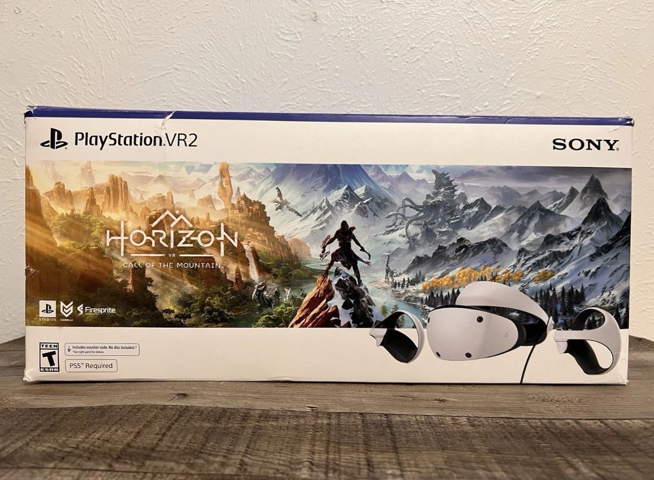 Sony PlayStation VR2 horizon floor model