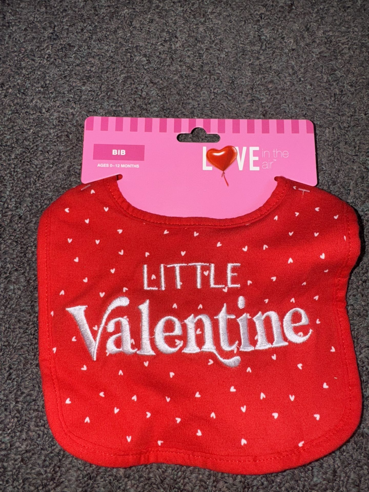 Valentine Bib