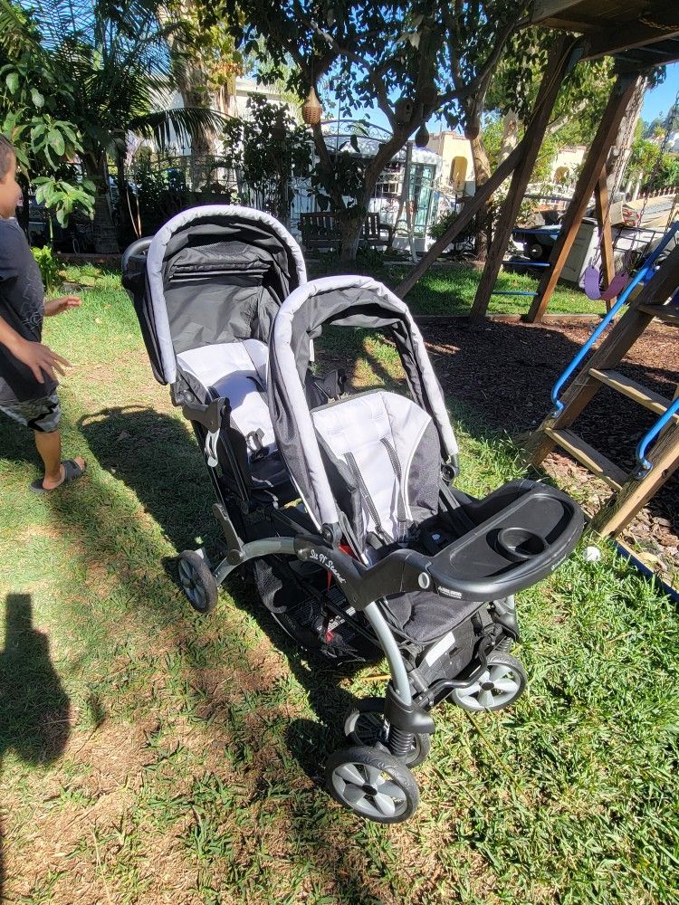 Sit N Stand Double Stroller 