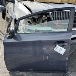 2010 - 2015 Toyota Prius Front Door Driver Side Gray 8V1