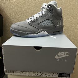 Jordan 5 Retro Wolf Grey (2026) Size 9 