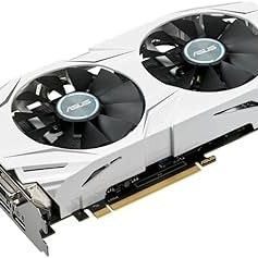 ASUS GeForce GTX 1060 6GB Dual-Fan OC Edition VR Ready Dual HDMI DP 1.4 Gaming Graphics Card (DUAL-GTX1060-O6G)