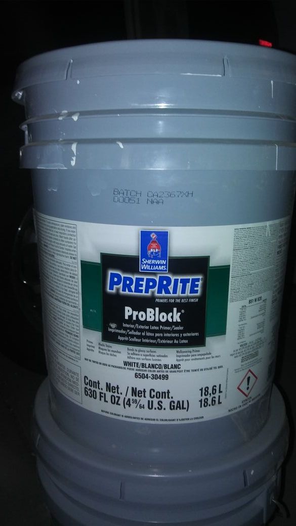 PrepRite ProBlock Latex Primer B51 Series Interior/Exterior Latex Primer Sealer