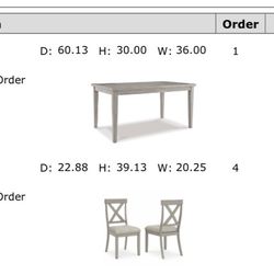 Dining Table 