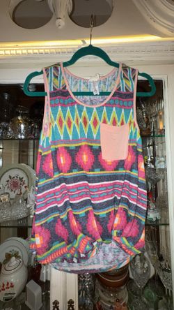 Lovely Melody Woman’s Aztec Tank Top - Size Small (S)