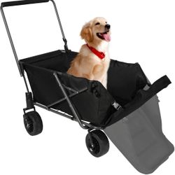 Folding Dog Wagon