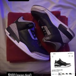 Air Jordan 3 “Black Cement” Retro 2024
