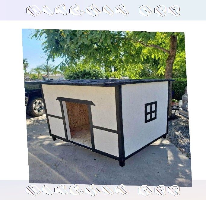 Personalized Dog Houses - Built to Your Pet's Specifications place blood