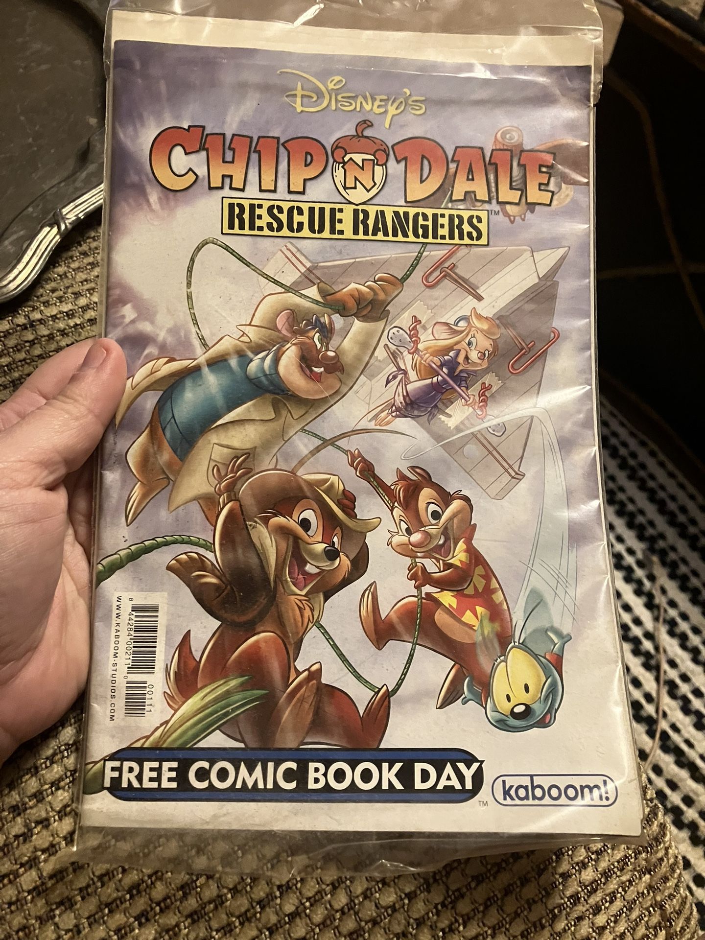 Disney Chip And Dale Comic Book