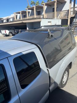 Truck Camper Shell with Roof Rack