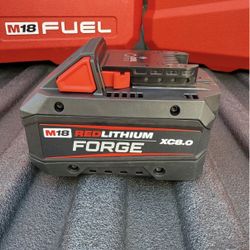 Milwaukee M18 REDLITHIUM FORGE XC 8.0 Battery NEW