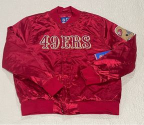 NFL San Francisco 49ers red bomber jacket