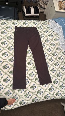 Prana Dark Gray Straight Leg Pants
