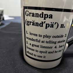 large Grandpa Defined On A 2 Cup Capacity Coffee/Tea Mug By Tumbleweed