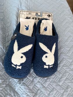 Playboy Slippers Size 10, 11.